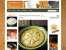 Tablet Screenshot of imafoodblog.com